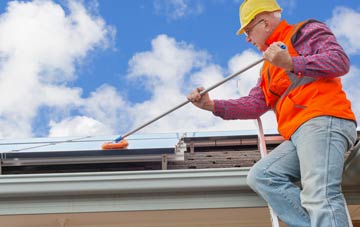 Chessetts Wood soft wash roof cleaning